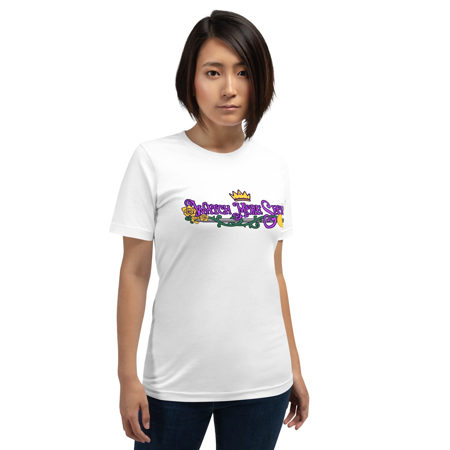 "Watch More Shoujo: Revolution" T-Shirt (Straight Cut)