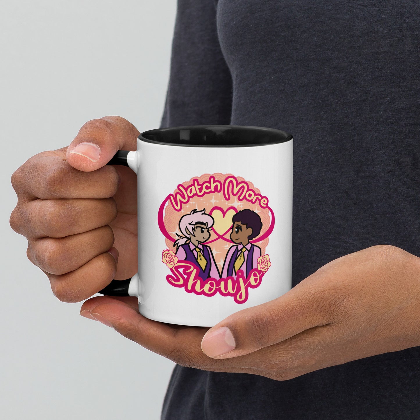 "Watch More Shoujo: Romance" Mug