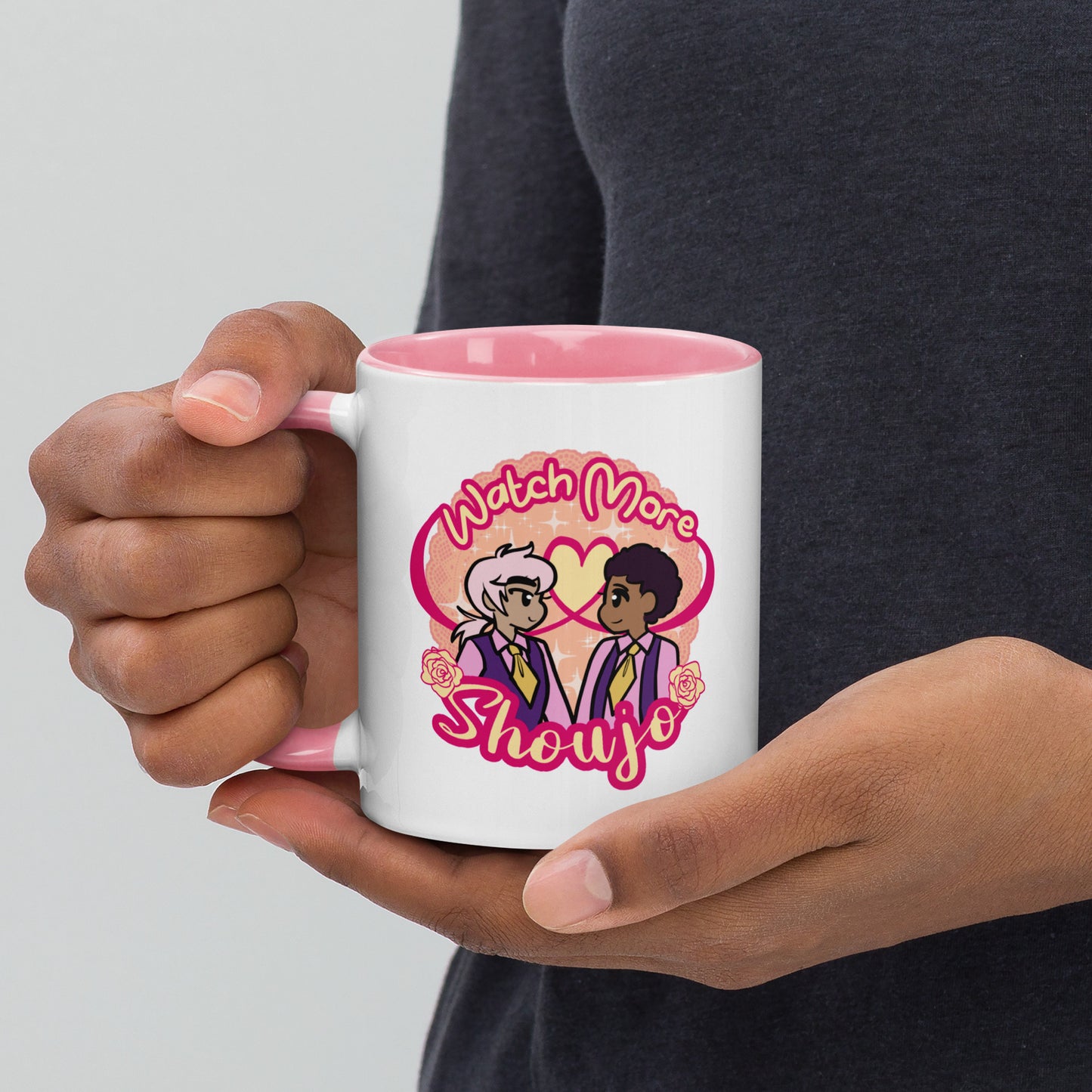 "Watch More Shoujo: Romance" Mug