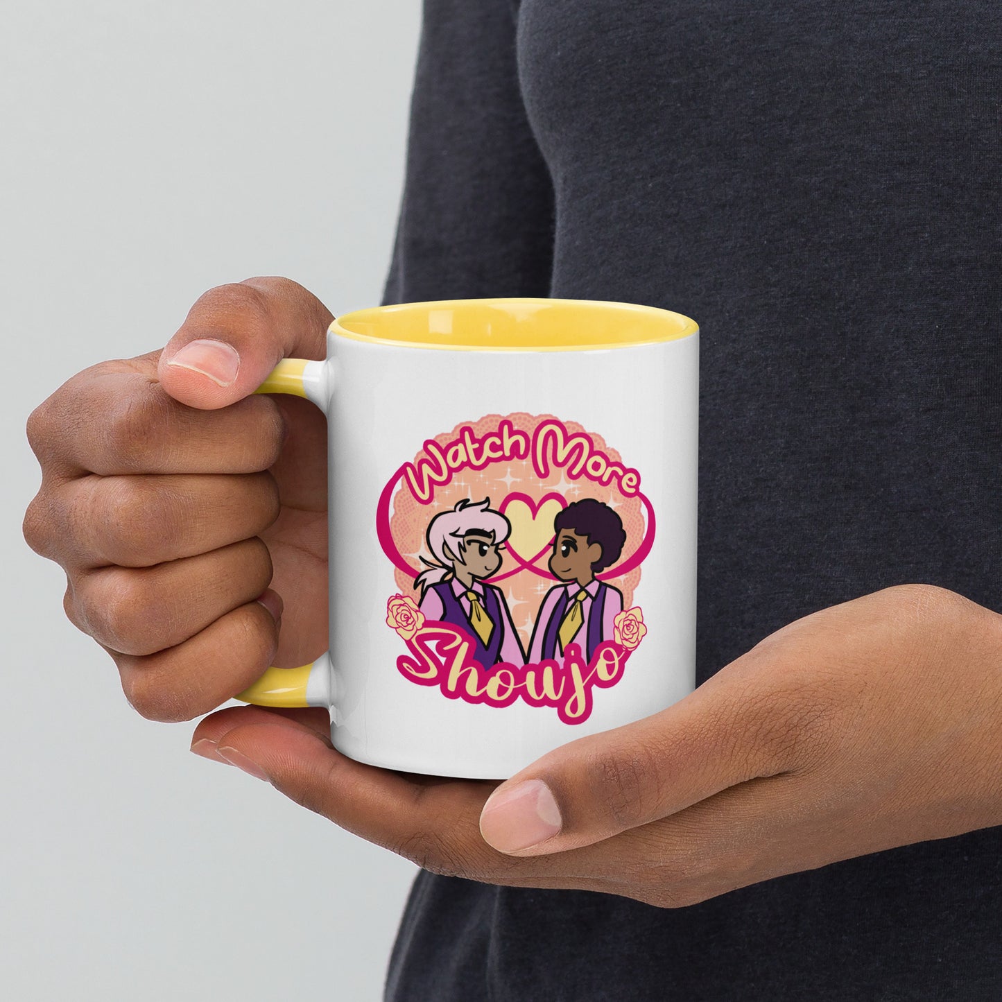 "Watch More Shoujo: Romance" Mug