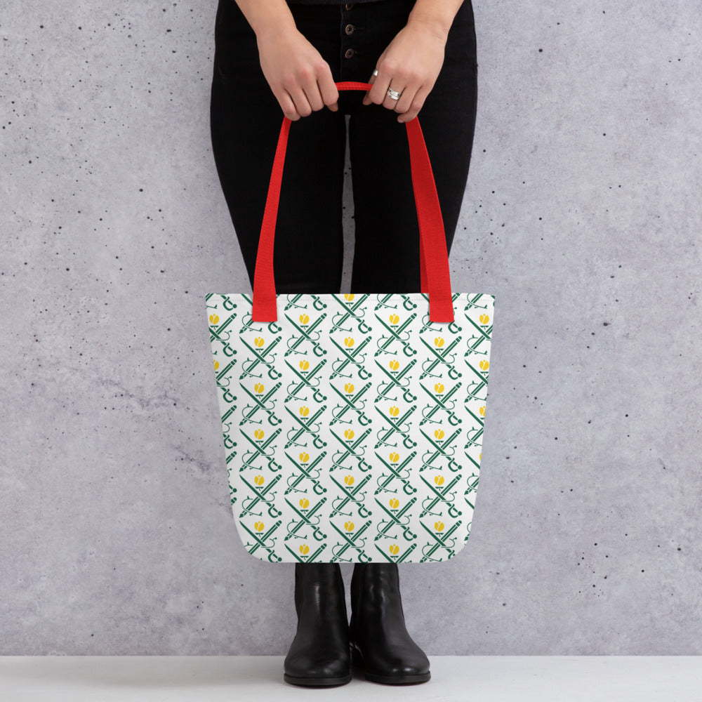 AniFem Logo Patterned Tote Bag