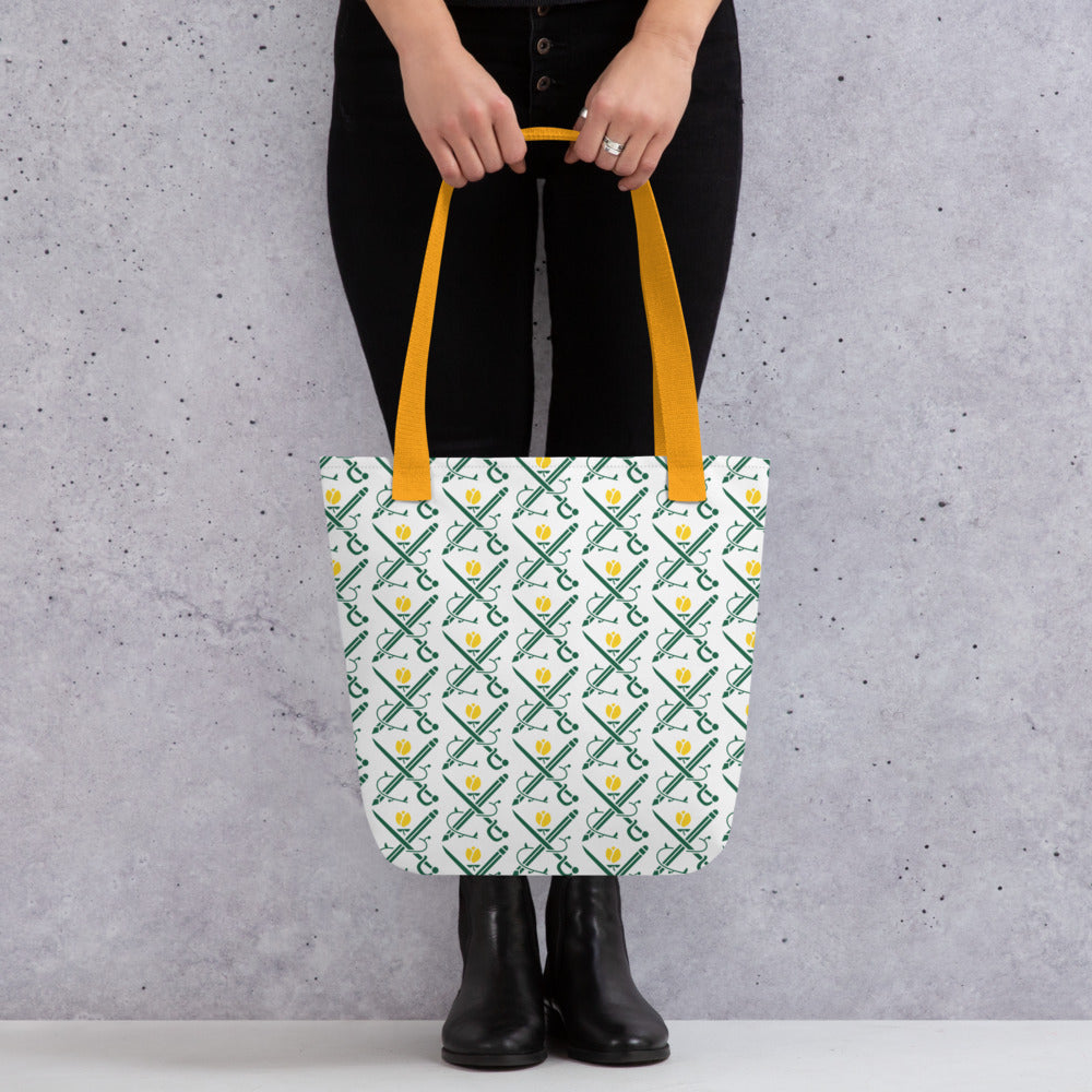 AniFem Logo Patterned Tote Bag
