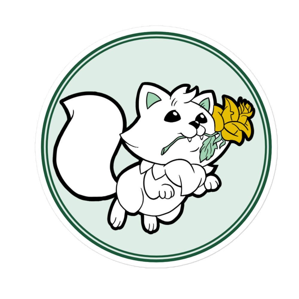 Feisty Fox Sticker