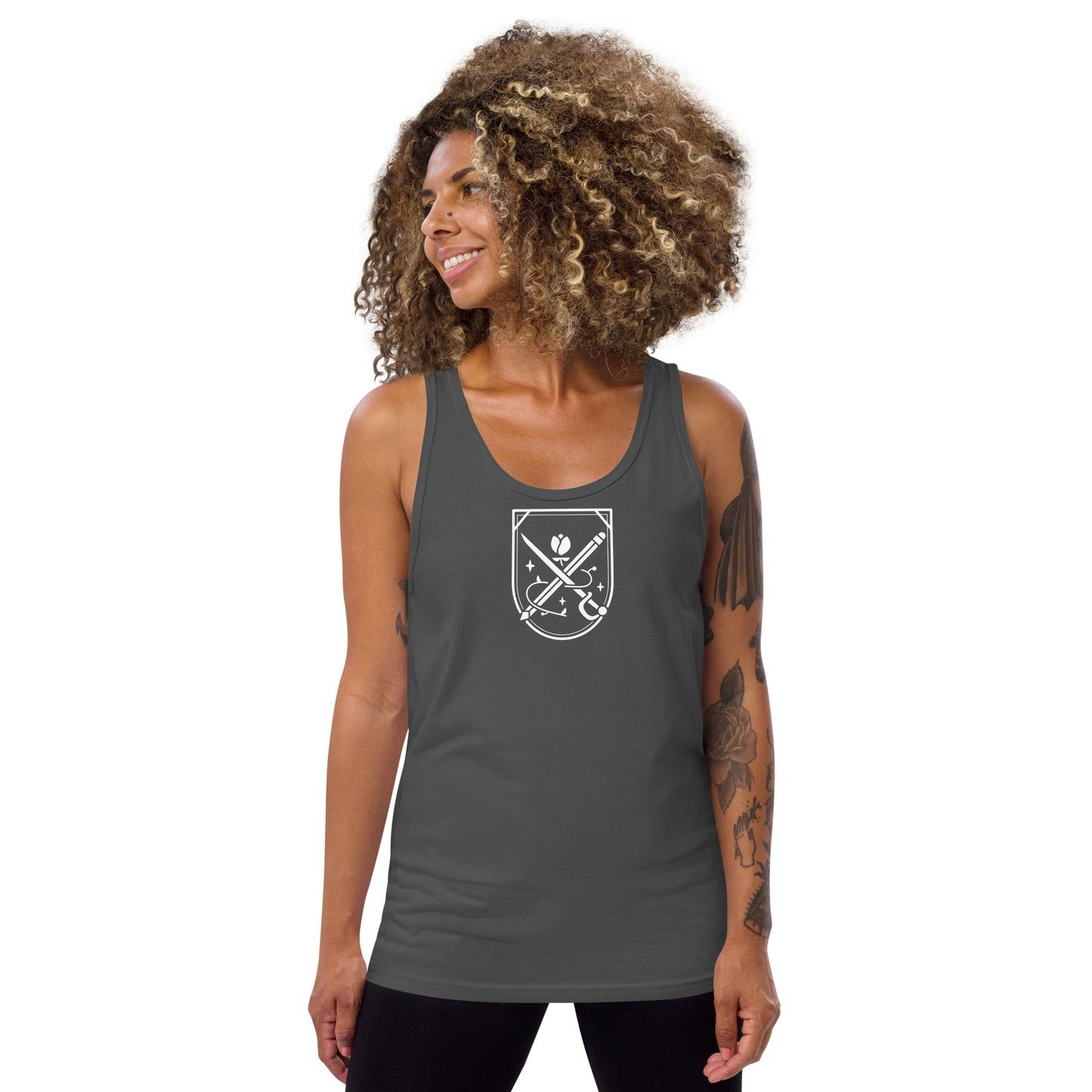 AniFem Stealth Crest Tank Top (Straight Cut)