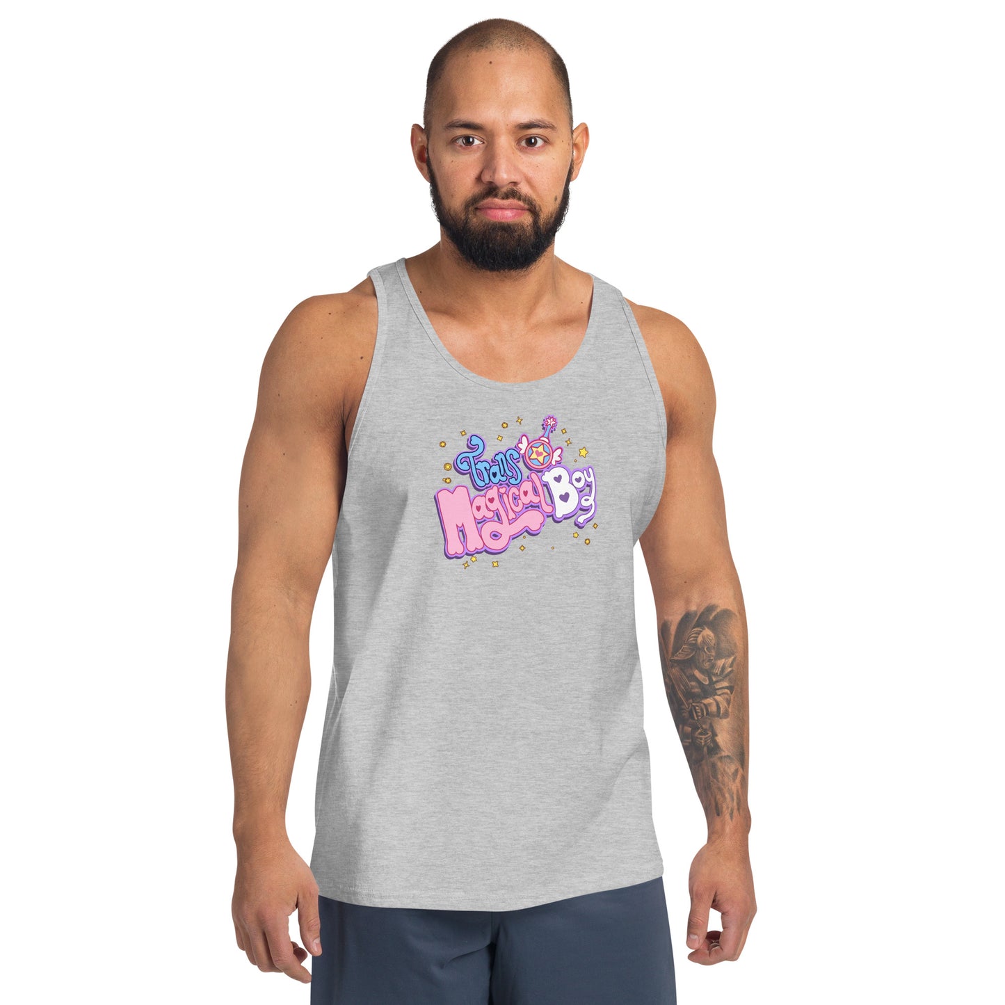Trans Magical Boy Tank Top (Straight Cut)