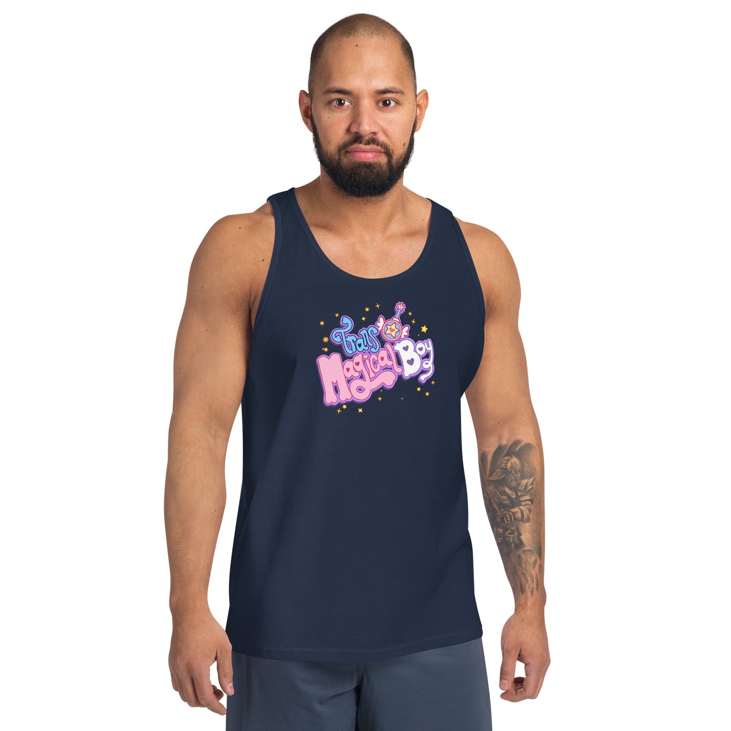 Trans Magical Boy Tank Top (Straight Cut)