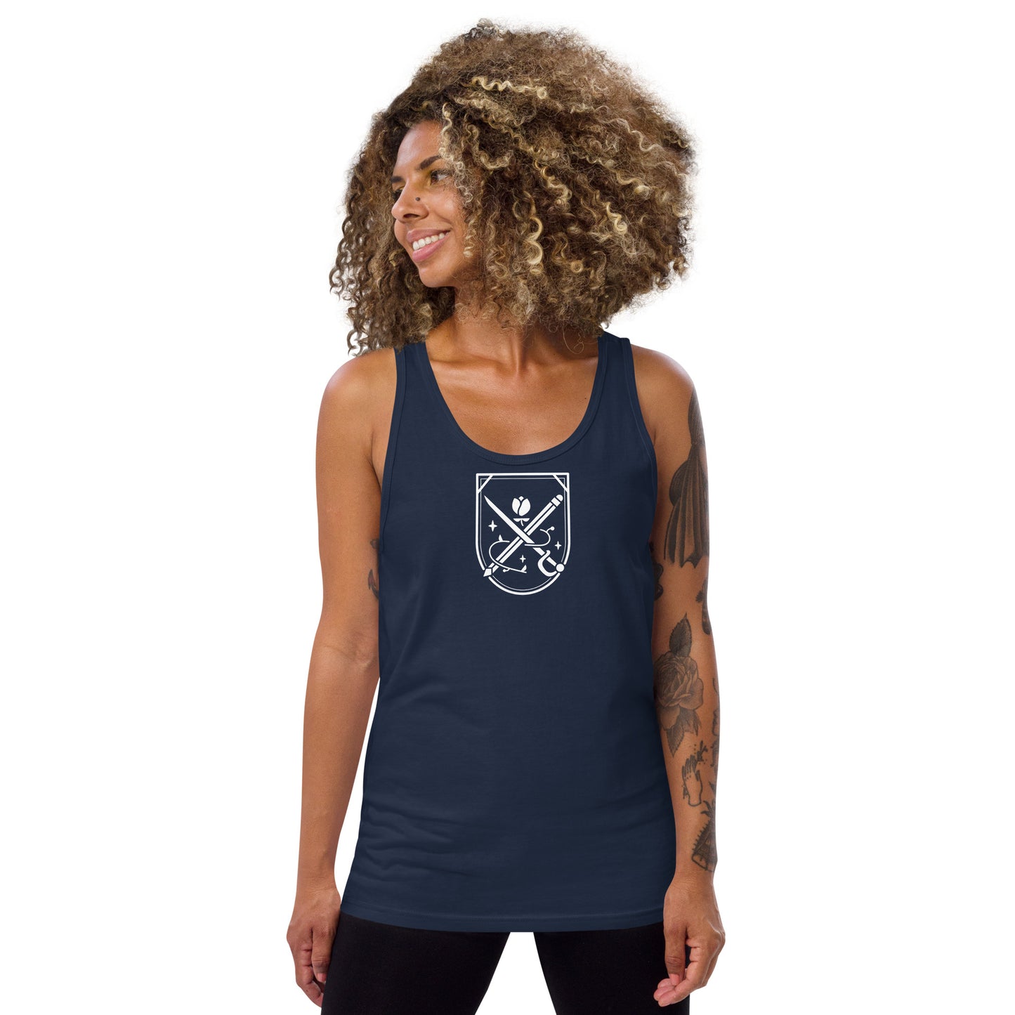 AniFem Stealth Crest Tank Top (Straight Cut)