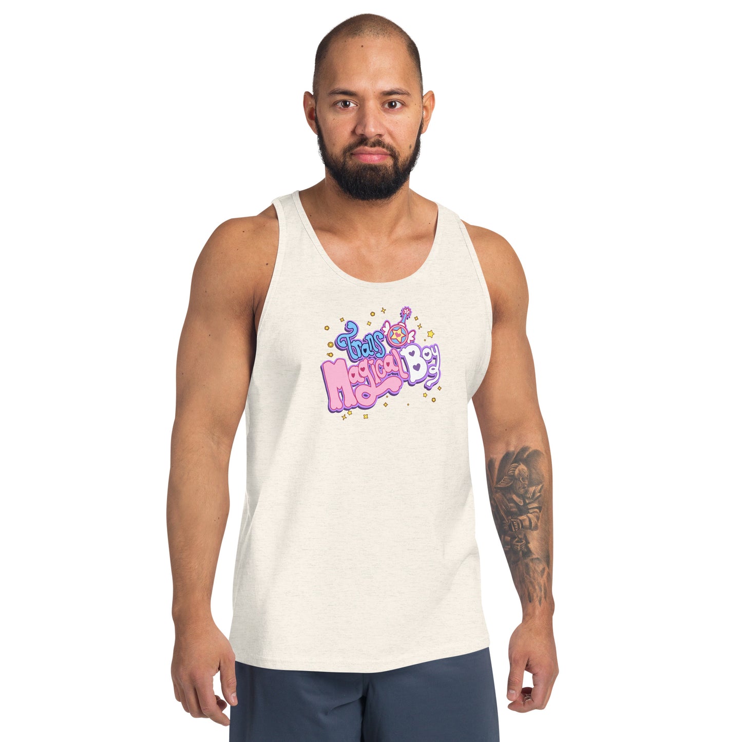 Trans Magical Boy Tank Top (Straight Cut)