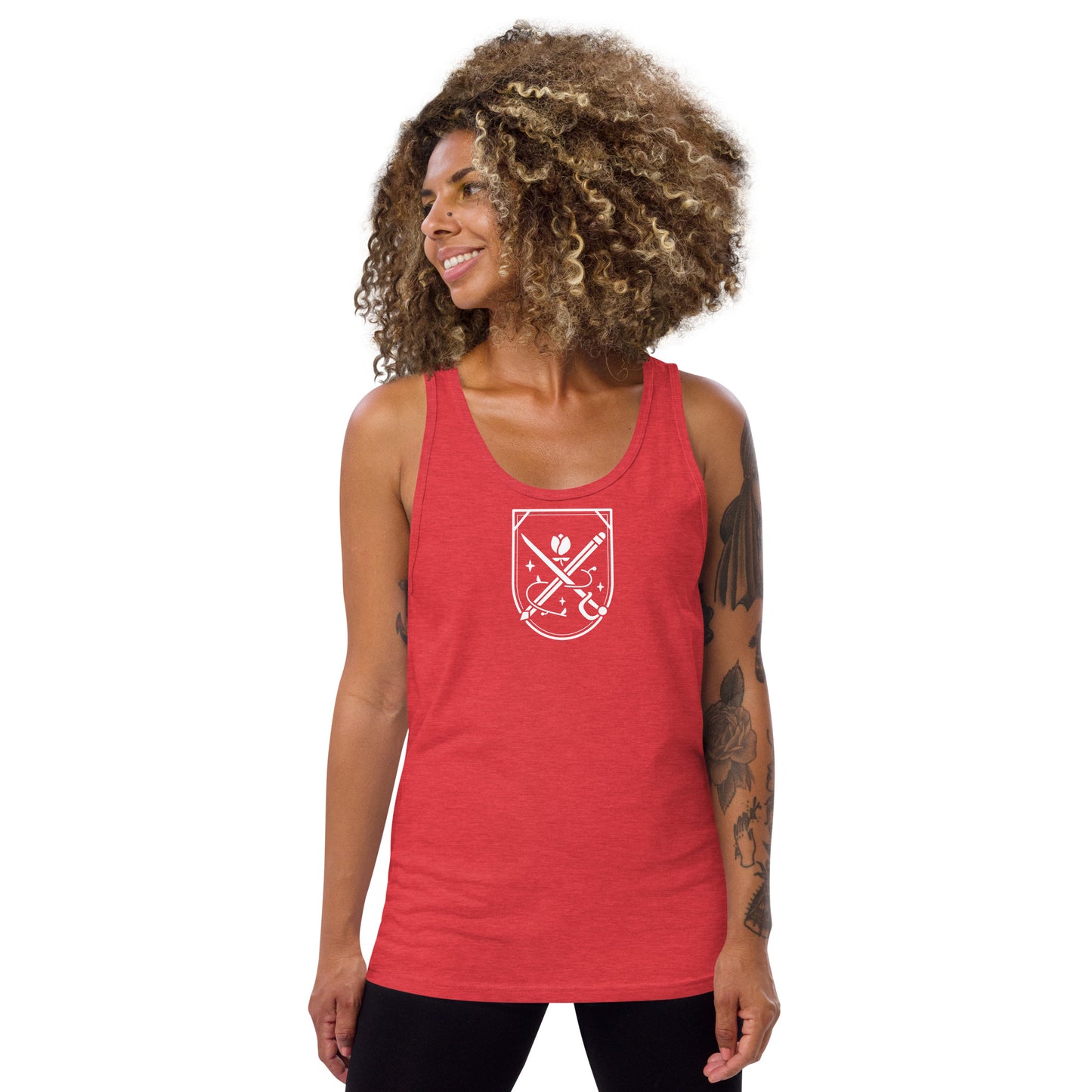 AniFem Stealth Crest Tank Top (Straight Cut)