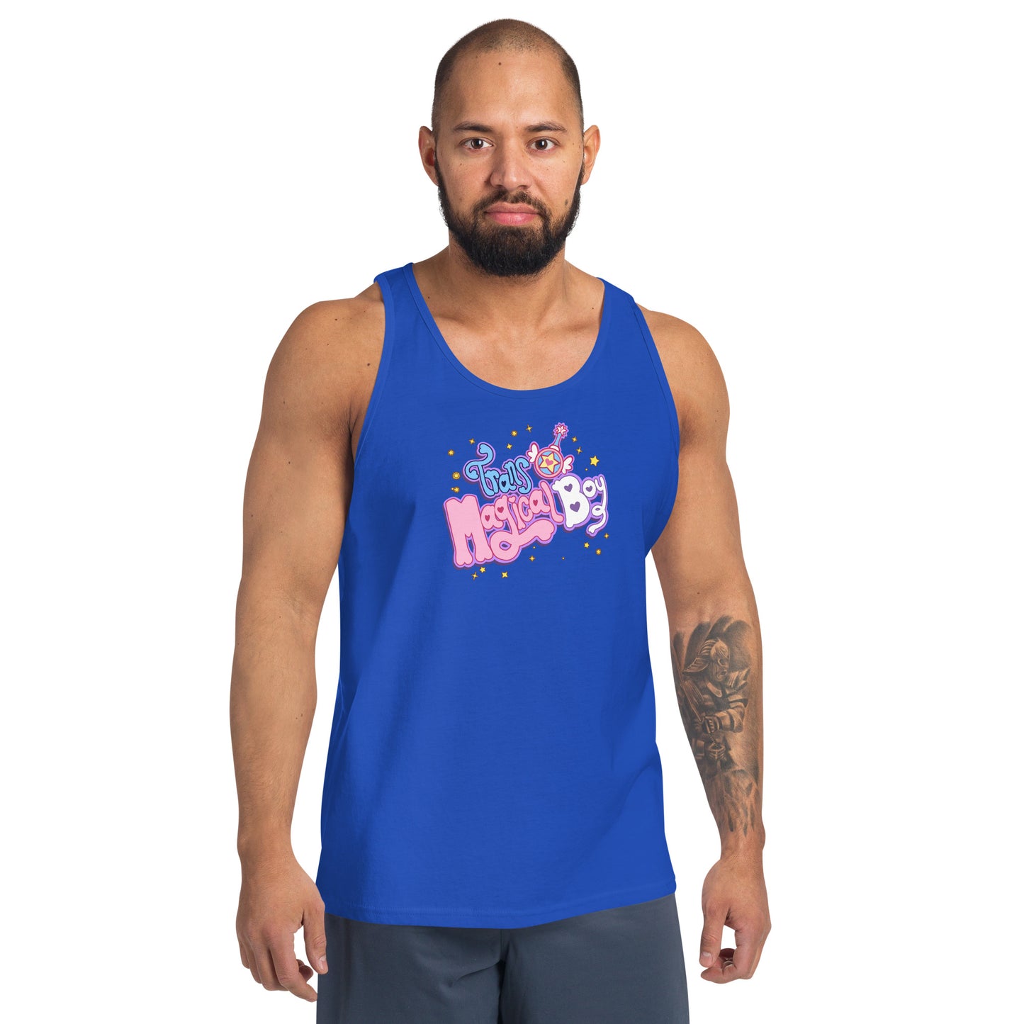 Trans Magical Boy Tank Top (Straight Cut)