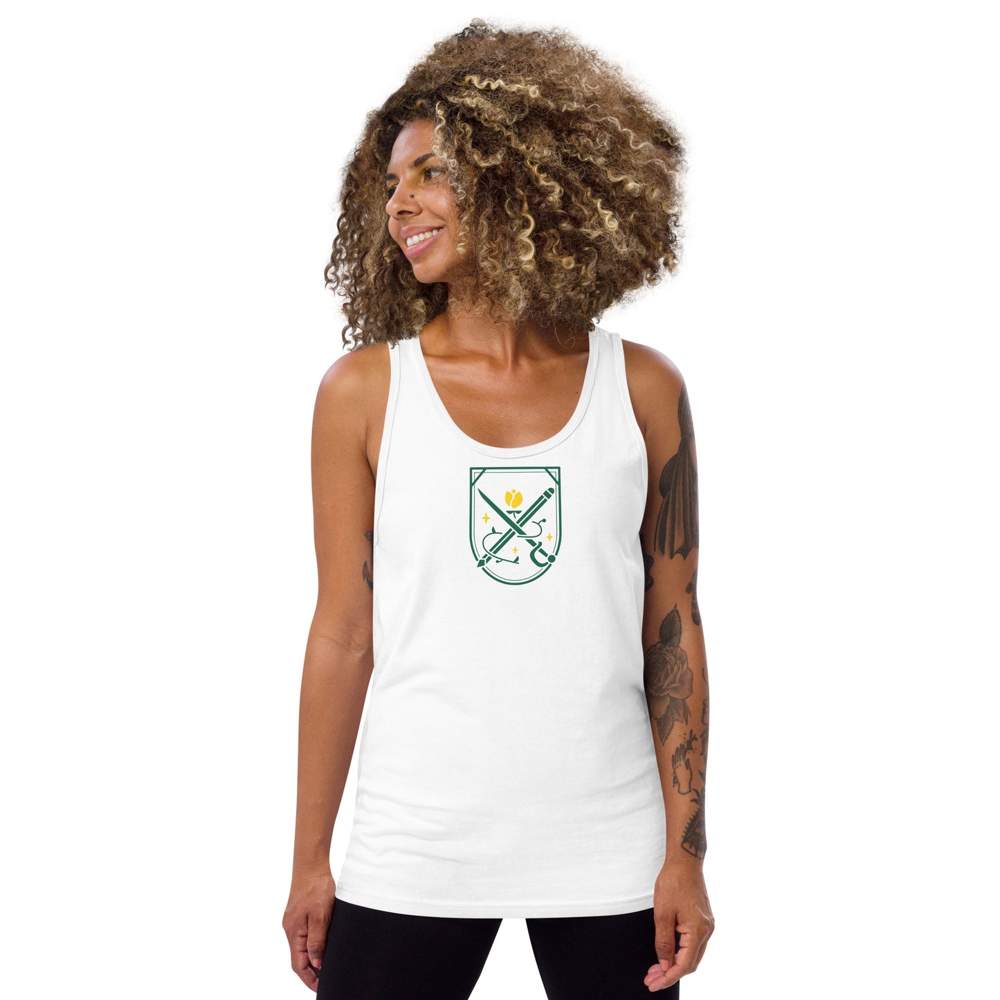 AniFem Stealth Crest Tank Top (Straight Cut)