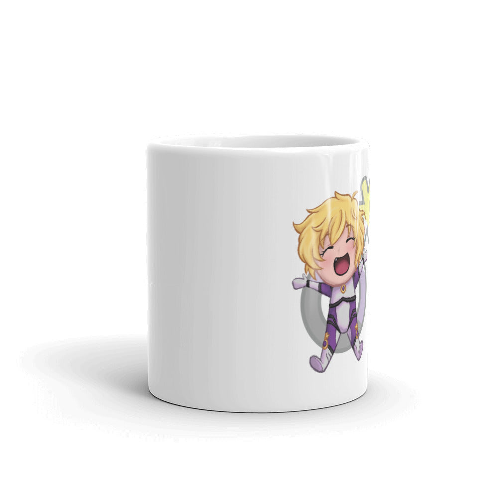 Chibi Non-Binary Mecha Pilot Mug