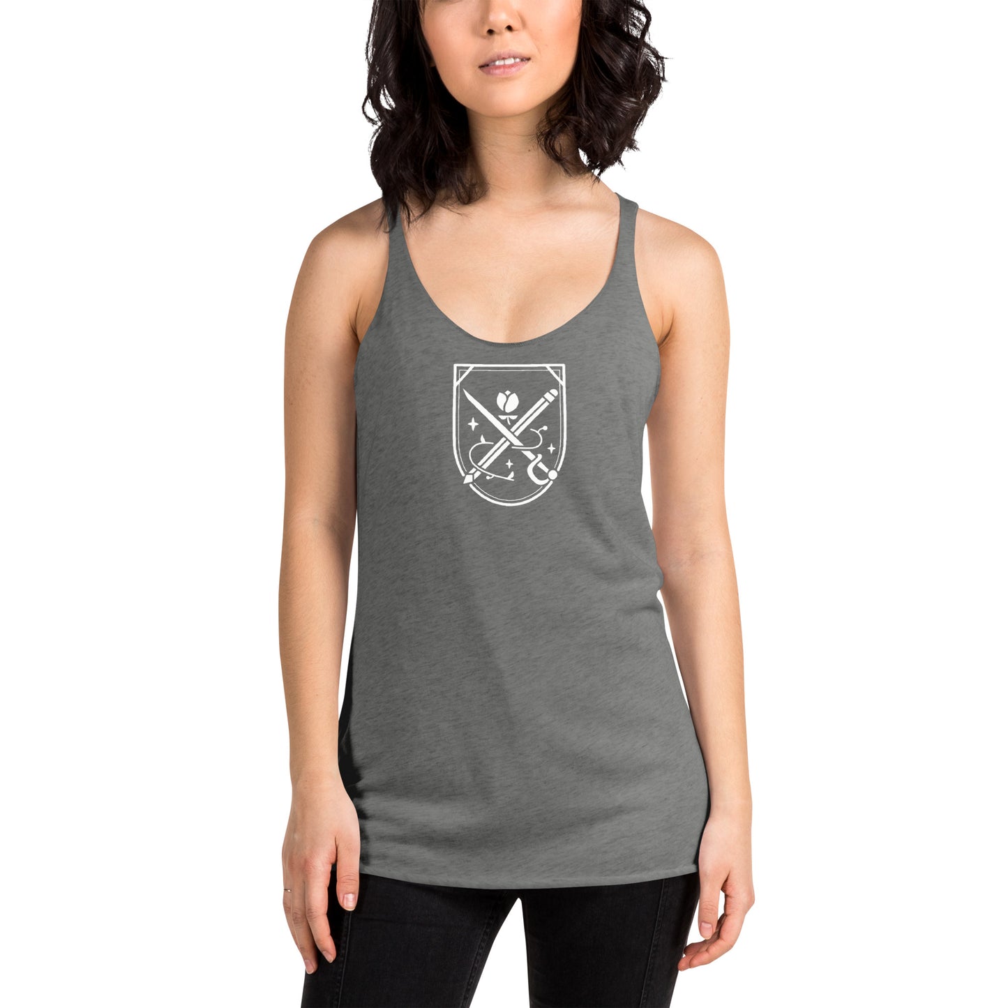 AniFem Stealth Crest Tank Top (Racerback Cut)