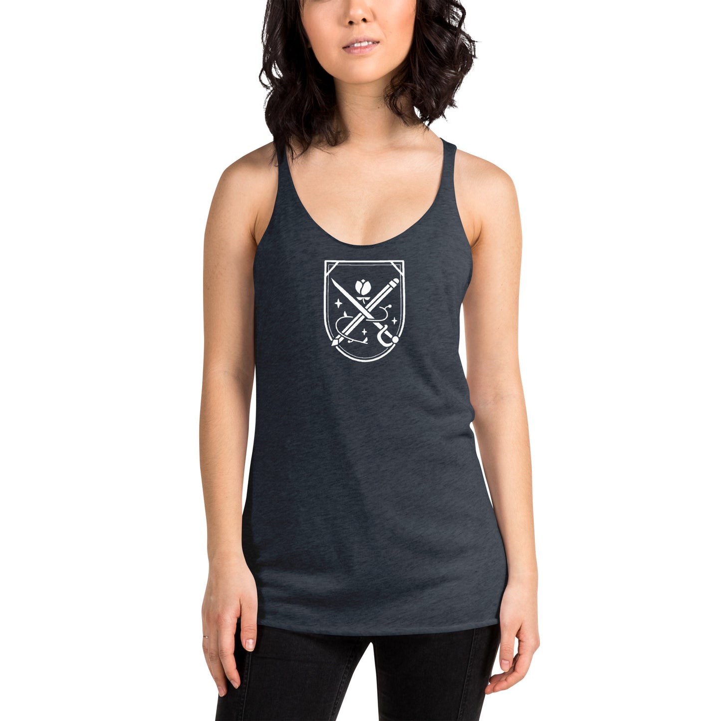 AniFem Stealth Crest Tank Top (Racerback Cut)