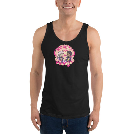"Watch More Shoujo: Romance" Tank Top (Straight Cut)
