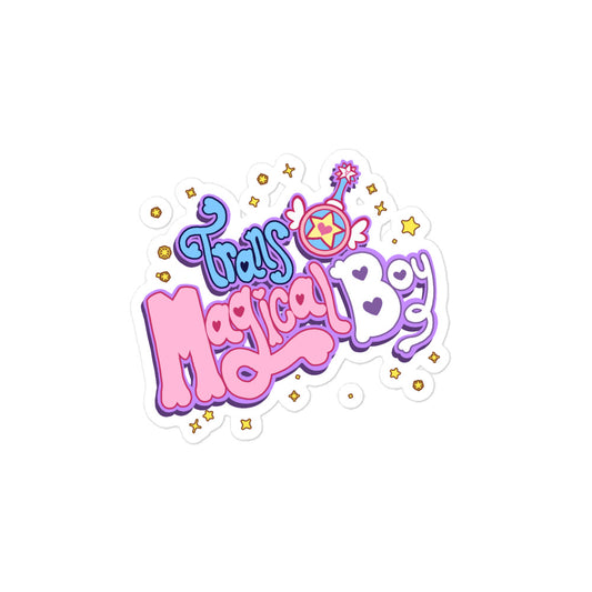 Trans Magical Boy Sticker