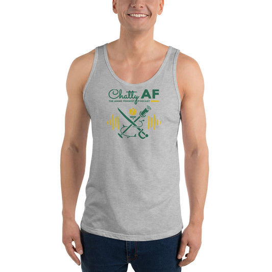 Chatty AF Podcast Tank Top (Straight Cut)