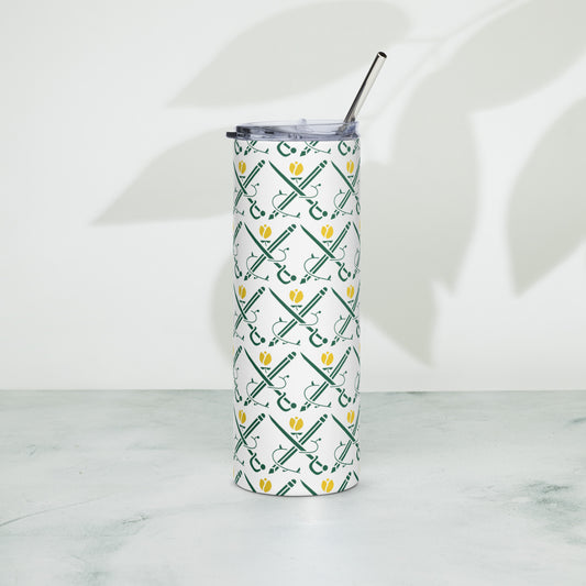AniFem Logo Patterned Tumbler
